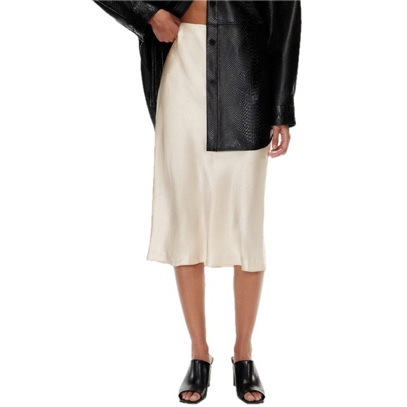 Aritzia Babaton Slip Midi Skirt Size 10 - Picture 1 of 5